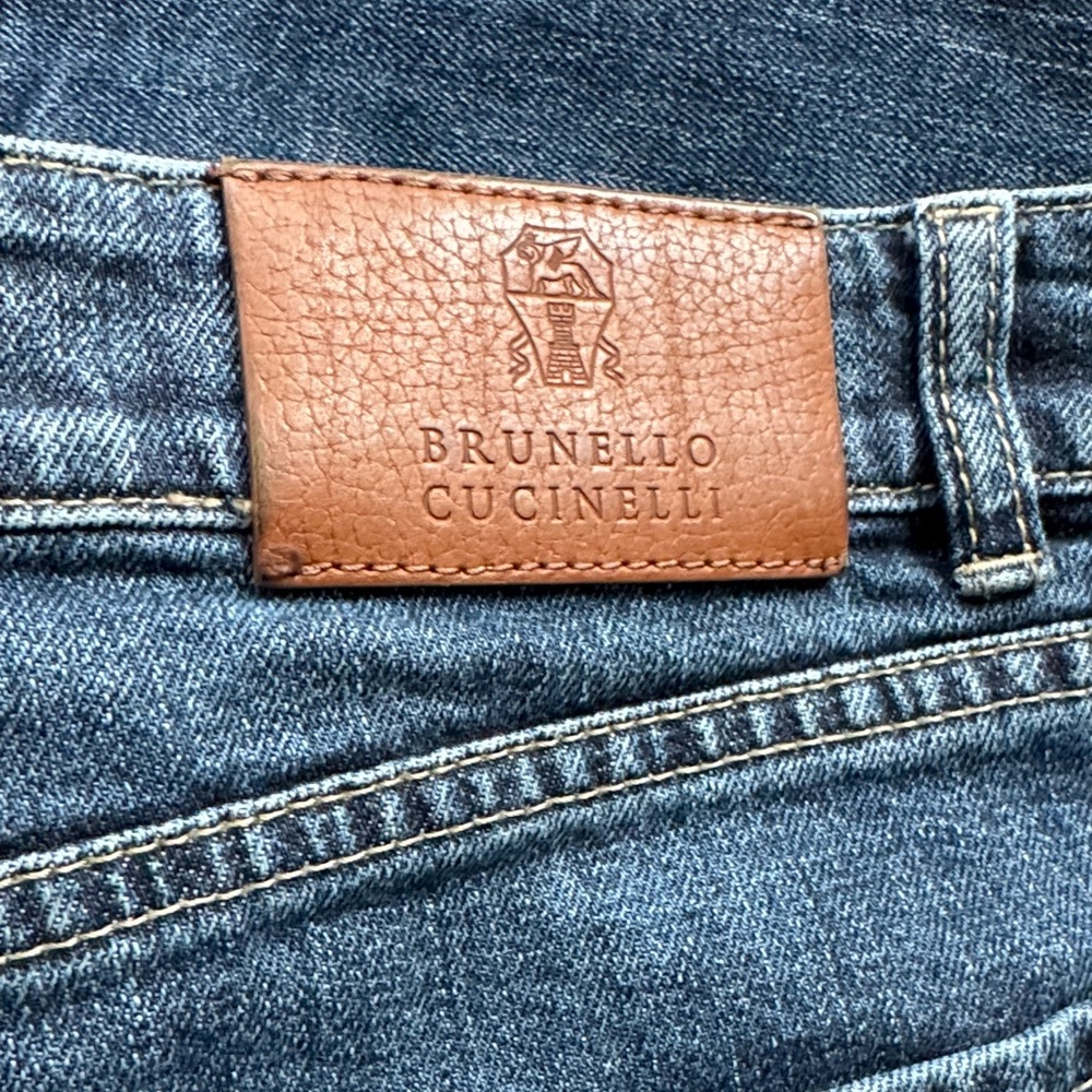 Brunello Cucinelli Leisure Fit Jeans, made in Italy, EU size 50, appr. 33-34/30 - Picture 3 of 16
